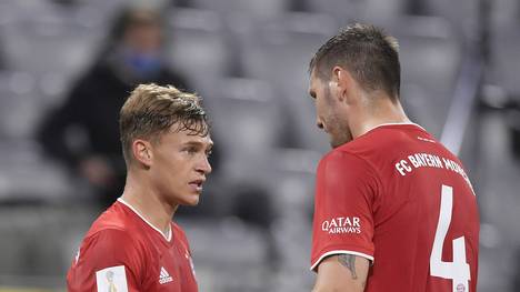 Niklas Süle machte gegen Eintracht Frankfurt als Rechtsverteidiger keine gute Figur. Muss der Trainer des FC Bayern gegen Lazio Rom Joshua Kimmich opfern?