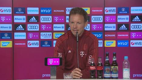 Das Hick-Hack um Robert Lewandowski bei den Bayern lässt auch Julian Nagelsmann nicht kalt. Der Trainer wünscht sich baldige Planungssicherheit.