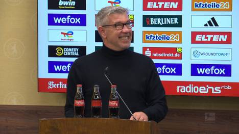 Rani Khedira erzielt gegen Eintracht Frankfurt sein erstes Tor für Union Berlin. Urs Fischer sieht sich nicht verantwortlich, dass der Mittelfeldspieler so lange auf sein Debüttreffer warten musste. 