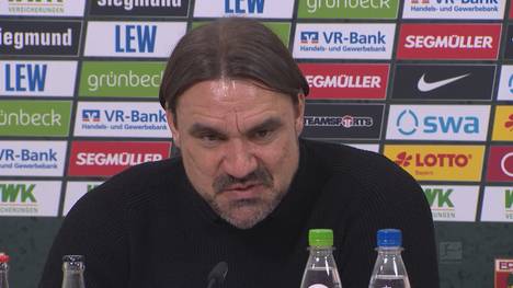 Am 17. Spieltag muss Borussia Mönchengladbach die Punkte in Augsburg lassen. Das stört auch den Trainer Daniel Farke enorm. 