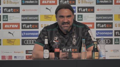 Daniel Farke wird auf der Pressekonferenz gefragt, ob sich Borussia Mönchengladbach nicht höhere Ziele stecken müsste. Der Fohlen-Coach zeigt klare Kante.