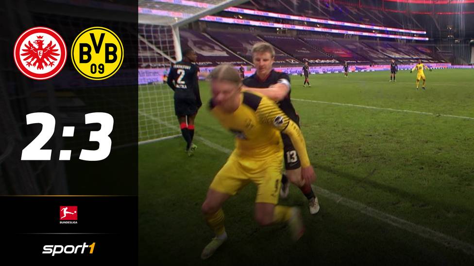 Borussia Dortmund kämpfte sich nach einem 0:2-Rückstand in Frankfurt zurück und feierte am Ende einen emotionalen 3:2-Sieg. 