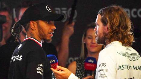 Lewis Hamilton will auch im kommenden Jahr für Mercedes fahren. Ein Sonderlob verteilt der Rekordweltmeister an seinen Teamkollegen.