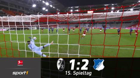 Die TSG Hoffenheim gewinnt beim SC Freiburg durch einen späten Richards-Treffer. Als Knackpunkt erweist sich ein verschossener Elfmeter der Hausherren.