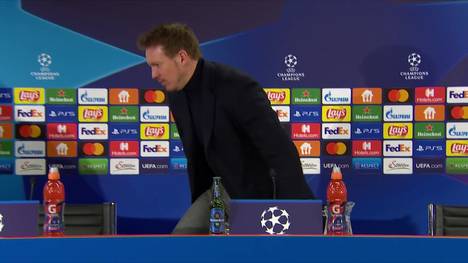 Nach dem Remis gegen Salzburg im CL-Achtelfinale will Julian Nagelsmann die Mini-Krise der Bayern nicht überbewerten. Trotzdem scheint es der Coach sehr eilig zu haben.