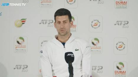 Novak Djokovic äußert sich vor seinem Comeback bei der ATP Tour in Dubai zu seiner Rückkehr und seiner Motivation. Wie der weitere Kalender des Serben aussieht, ist aber noch unklar.