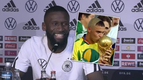 Antonio Rüdiger erzählt von seinen ersten Erinnerungen an eine WM und outet sich als Fan vom "pummeligen" Ronaldo.
