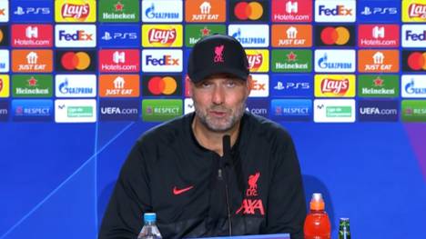 Nach dem Champions League-Spiel zwischen Atletico Madrid und FC Liverpool gab es Aufregung um einen verweigerten Handschlag seitens Simeone. Auf der Pressekonferenz bezieht Jürgen Klopp Stellung zu der Situation.