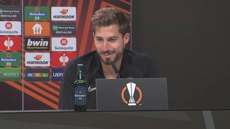 Nach dem 1:1-Hinspiel hat Frankfurt noch alle Chancen aufs Weiterkommen in den Europa League, aufs Elfmeterschießen will es dabei der Eintracht-Keeper Kevin Trapp nicht ankommen lassen.