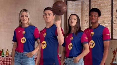 Der FC Barcelona hat sein neues Heimtrikot für die kommende Saison vorgestellt. Ein Detail missfällt den Fans allerdings.