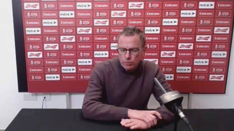 Nach dem überraschenden Aus gegen Middlesbrough in der 4. Runde des FA Cups spricht Man United-Trainer Ralf Rangnick über die Leistung seiner Mannschaft und die Abwesenheit von Jesse Lingard.