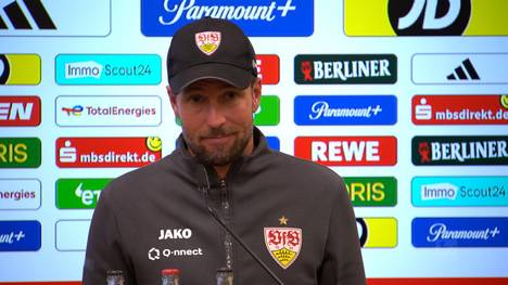 Serhou Guirassy musste gegen Union Berlin verletzungsbedingt ausgewechselt werden. Trainer Sebastian Hoeneß äußert sich nach dem Spiel. 