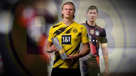 Erling Haaland ist zum Bundesliga-Spieler der Saison 2020/21 ausgezeichet worden. Hätte Robert Lewandowski den Titel nicht noch mehr verdient?