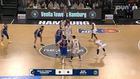 Spiel Highlights zu Veolia Towers Hamburg - ALBA BERLIN (1)