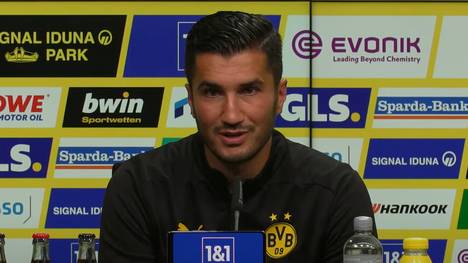 BVB-Cheftrainer Nuri Sahin hat lobende Worte für die beiden Abgänge Salih Özcan und Youssufa Moukoko übrig.