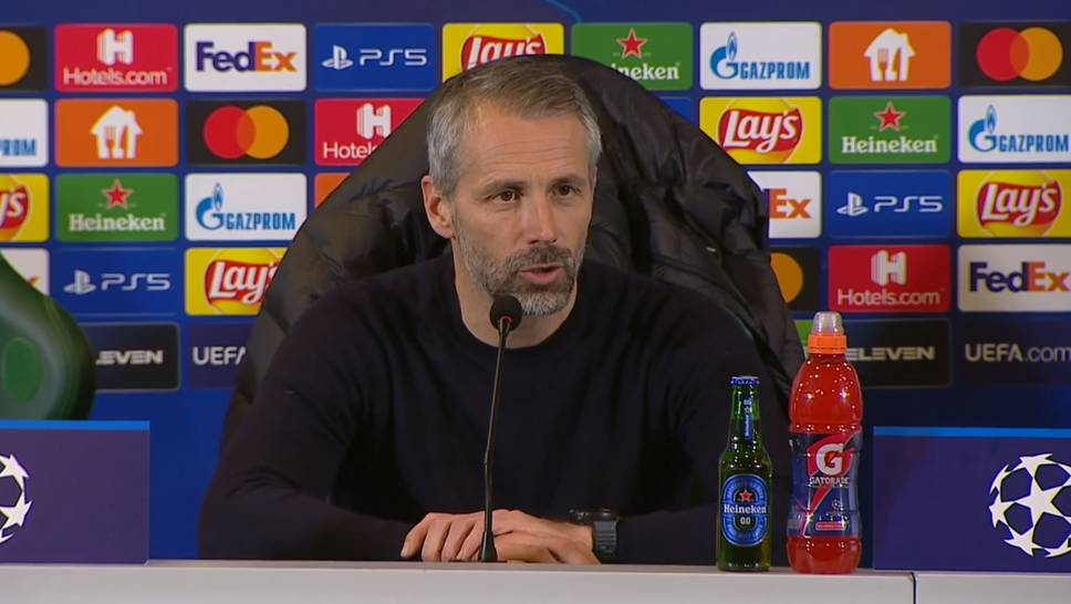 BVB-Trainer Marco Rose ist klar enttäuscht nach der Niederlage in Lissabon. Er weiß, dass die Mannschaft besser werden muss, um auch in Zukunft wieder Champions League Niveau zu spielen. 