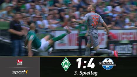 Werder Bremen erleidet nach dem Pokal-Aus den nächsten Rückschlag. Beim 1:4 gegen Paderborn kam Werder mit einem desolaten Auftritt unter die Räder.