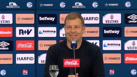 Der FC Schalke 04 hat mit Frank Kramer einen neuen Chef-Trainer verpflichtet. Der neue Coach hat sich am Dienstag im Rahmen einer Pressekonferenz vorgestellt. 
