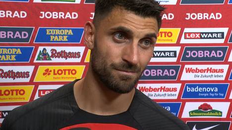 Gegen Dortmund saß Vincenzo Grifo zunächst nur auf der Bank. Im Interview nach dem Spiel hat der Freiburger auf seine Rolle als Auswechselspieler reagiert.