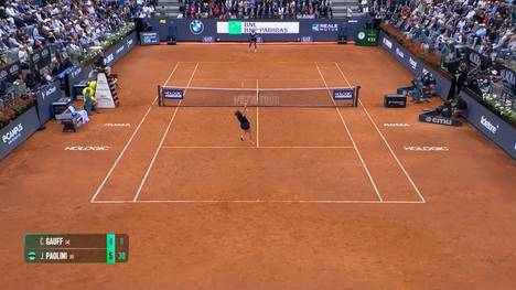 Im Finale des WTA-Turniers in Rom gelingt Paolini ein historischer Sieg gegen Coco Gauff. Nach 40 Jahren ist sie die erste Italienerin, die wieder einen Sieg im Heimatland einfahren kann.