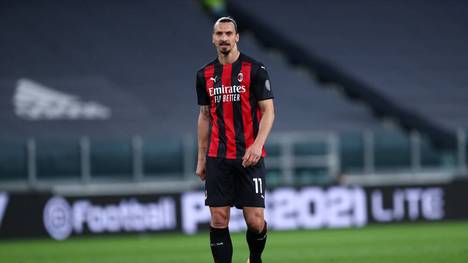 Der AC Mailand muss im Kampf um die Champions League ohne Superstar Zlatan Ibrahimovic auskommen. 