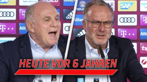 Am 19. Oktober 2018 geben die Klub-Bosse des FC Bayern München eine der denkwürdigsten Pressekonferenzen der Bundesliga-Geschichte. Rummenigge, Hoeneß und Salihamidzic geigen den Medien ihre Meinung.