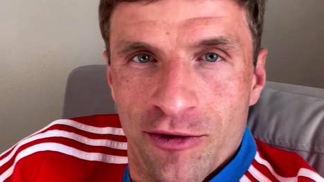 Bayerns Thomas Müller probiert den Druck auf Borussia Dortmund, vor dem letzten Spieltag in der Bundesliga zu erhöhen.