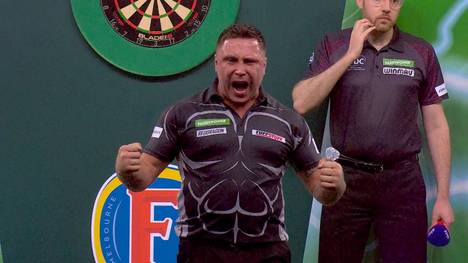 Auftakt für den "Iceman" bei der Darts-WM 2025. In der zweiten Runde trifft Gerwyn Price auf Keane Berry und schlägt diesen problemlos mit 3:0 nach Sätzen.