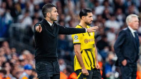 Der BVB wird trotz einer 2:0-Führung am Ende von Real Madrid überrollt. Eine taktische Umstellung von BVB-Trainer Nuri Sahin wird hinterher kritisch analysiert.