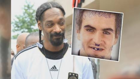 Philipp Lahm steht im Weltfußball ja eher für Seriosität. Vielleicht hat sich gerade deshalb Rap-Legende Snoop Dogg ein Foto des 2014er Weltmeister geschnappt und es ein wenig "aufgepeppt"?