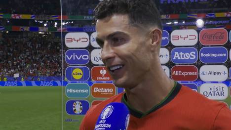 Zuerst verschießt Cristiano Ronaldo in der Verlängerung einen Elfmeter, später trägt er im Elfmeterschießen seinen Teil zum Weiterkommen für Portugal bei. Im Interview nach dem Spiel erklärt CR7 weshalb er nach seinem Fehlschuss weinen musste. 