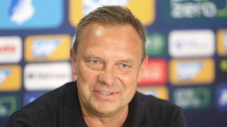 Der neue Trainer Andre Breitenreiter will den Fußball-Bundesligisten TSG Hoffenheim in eine erfolgreiche Zukunft führen.