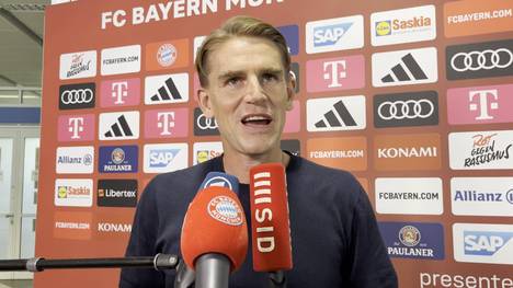 Max Eberl steht immer wieder als möglicher Sportvorstand beim FC Bayern im Raum. FCB-Sportdirektor Christoph Freund spricht zu den Gerüchten. 