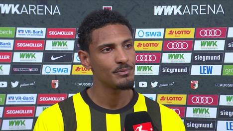 Borussia Dortmund ist nach dem Sieg gegen Augsburg wieder Tabellenführer. Torschütze Sébastien Haller möchte trotzdem noch nicht über die Meisterfeier nachdenken. 