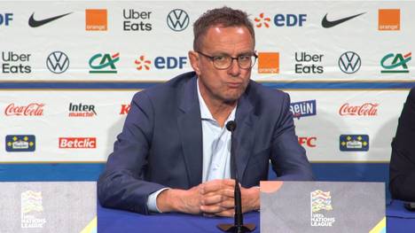 Ralf Rangnick blickt nüchtern auf die Niederlage gegen Frankreich in der UEFA Nations League und spricht über Kylian Mbappé.