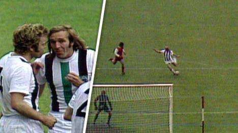 Im Finale 1973 wechselt sich Günter Netzer selbst ein und schießt Gladbach nur vier Minuten später zum Triumph im DFB-Pokal.
SPORT1 zeigt die Highlights des legendären Endspiels.