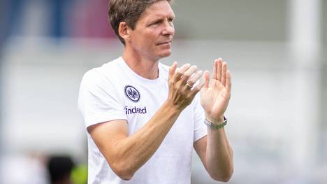 Trainer Oliver Glasner von Europa-League-Sieger Eintracht Frankfurt zeigt keine Angst vor großen Namen.