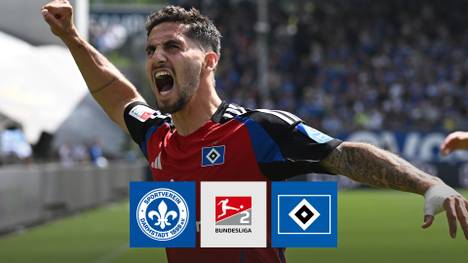 Der Hamburger SV feiert einen klaren Auswärtssieg in Darmstadt. Damit stehen die Tore zur Bundesliga weit auf.