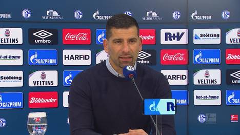 Im Kellerduell gegen Mainz liegen die Schalke-Profis in der zweiten Hälfte reihenweise auf dem Boden. Der neue Coach Dimitrios Grammozis hat eine Erklärung.