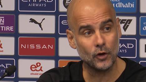 Rodri sah beim 2:0-Sieg von Manchester City gegen Nottingham Forest die Rote Karte. Pep Guardiola zeigte sich im Anschluss wütend und verrät, wie der Spanier sich entschuldigte.