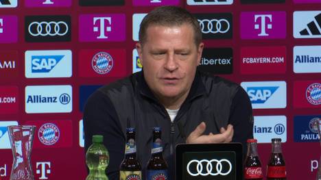 Max Eberl spricht bei seiner Vorstellung über das nötige Profil des neuen Bayern-Trainers. Der neue Sportvorstand hat klare Vorstellungen.
