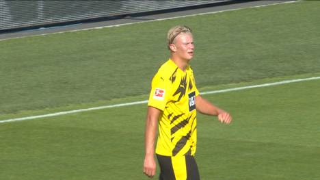 Erling Haaland ist zufrieden mit seinem Wechsel nach Dortmund und zeigt seine Begeisterung für den BVB.