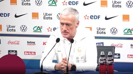 Marcus Thuram wurde von Frankreich-Trainer Didier Deschamps für die WM in Katar nachnominiert. Der Coach freut sich vor allem auf die Flexibilität des Gladbach-Stürmers.