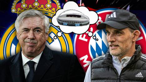 Der FC Bayern München möchte in der Champions League gegen Real Madrid durchsetzen und ins Finale einziehen.