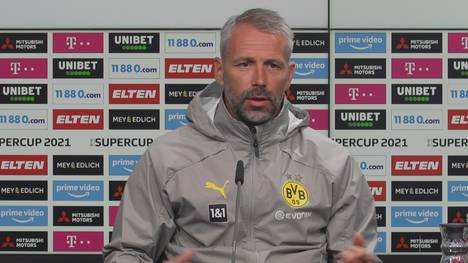 Für Marco Rose geht es mit Borussia Dortmund beim Supercup um den ersten Titel der Saison. Der neue BVB-Coach spricht auch über den Stand von Mats Hummels.