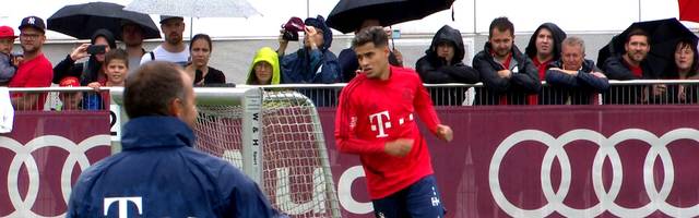 FC Bayern: Erstes Training von Philippe Coutinho