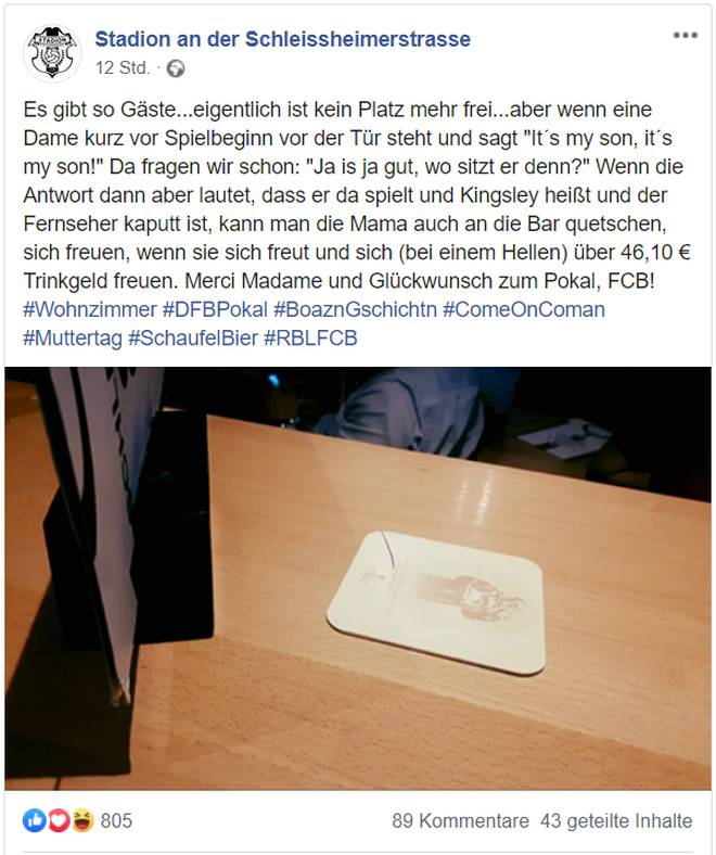Comans Mutter in der Kneipe: eine unglaubliche Geschichte