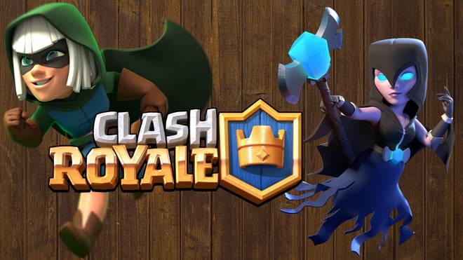 Clash Royale Deck Nachthexe Banditin Und Rammbock An Der Brucke - 